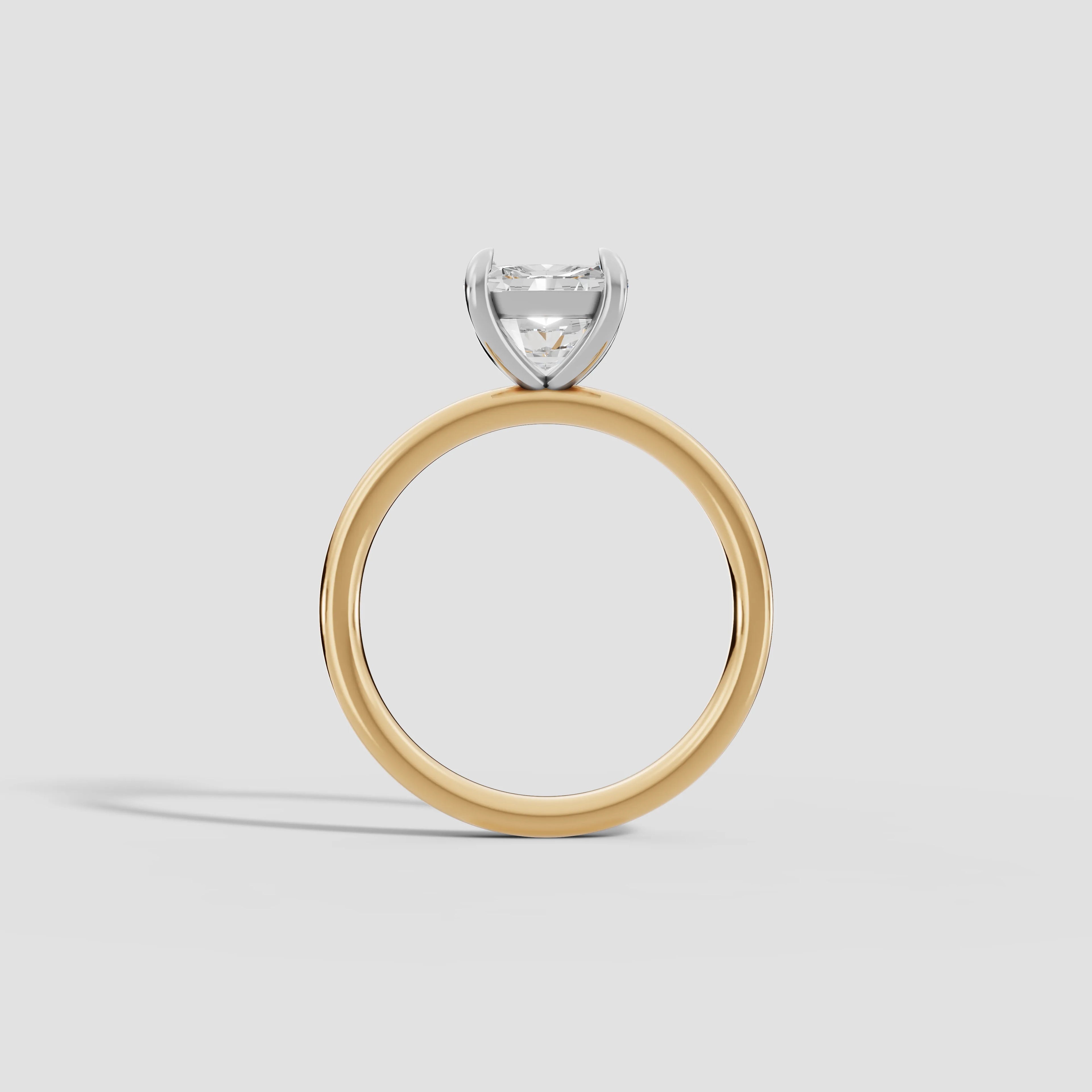 GAIA | Anillo solitario cojín