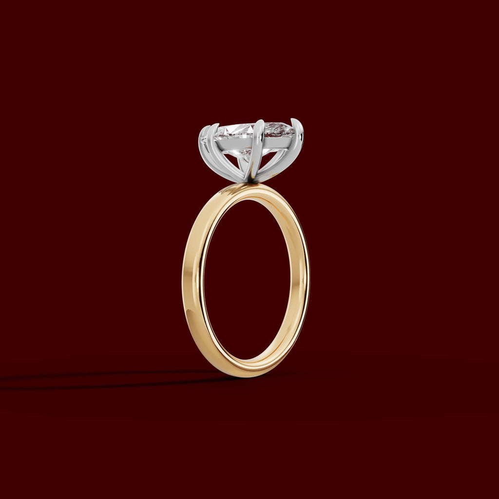 GAIA | Anillo solitario marquesa