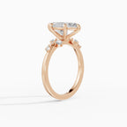 JASMINE marquise cluster engagement ring - comparison