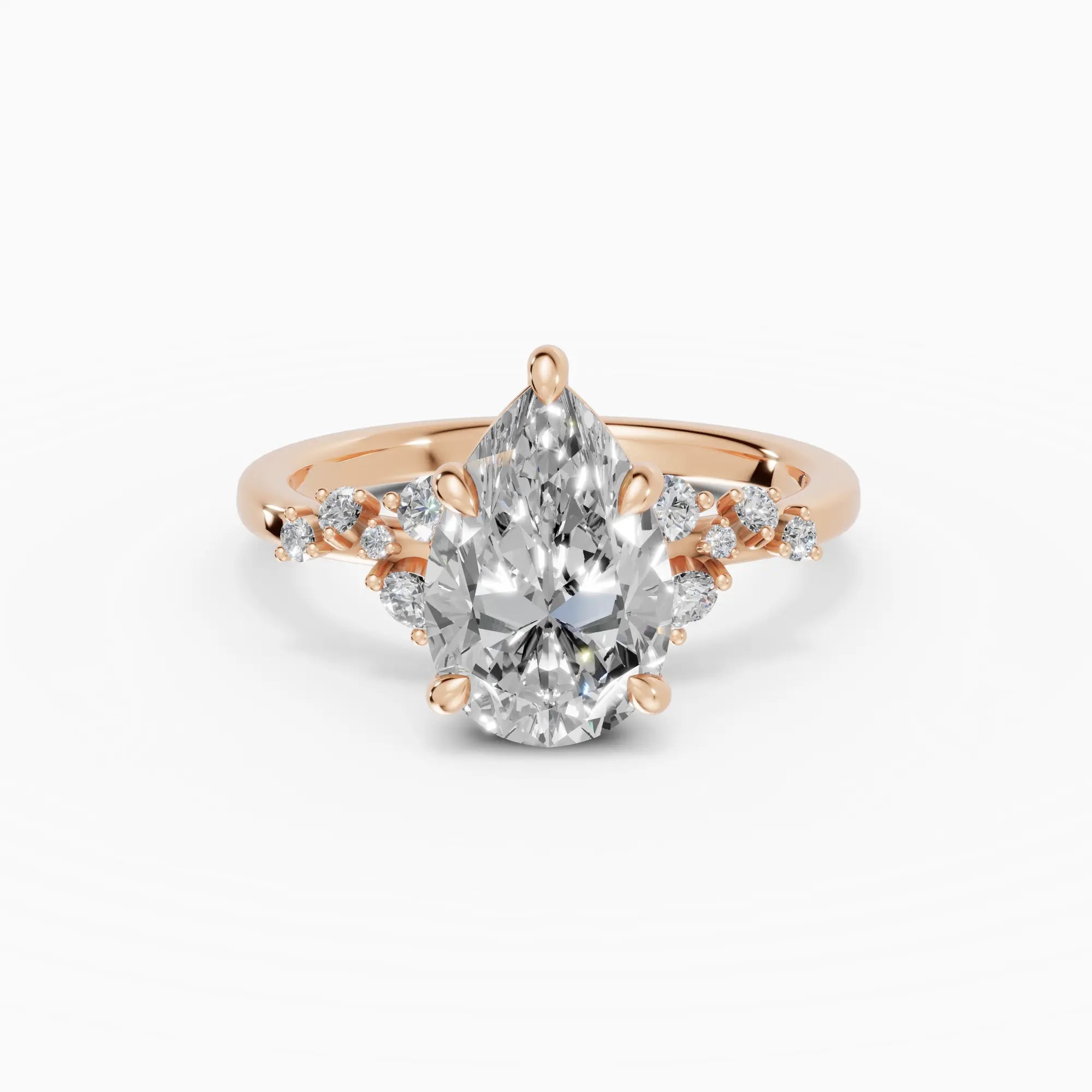 JASMINE | Anillo clúster pera