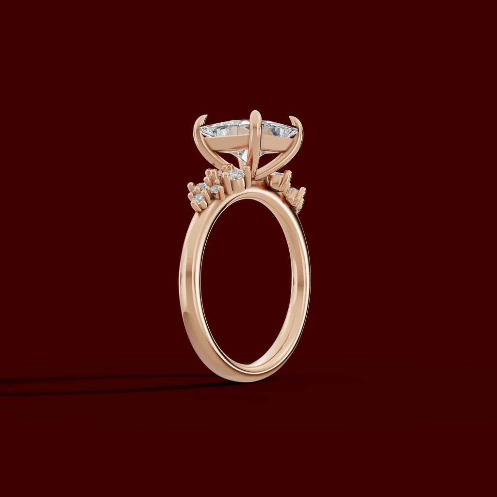 JASMINE | Anillo clúster princesa