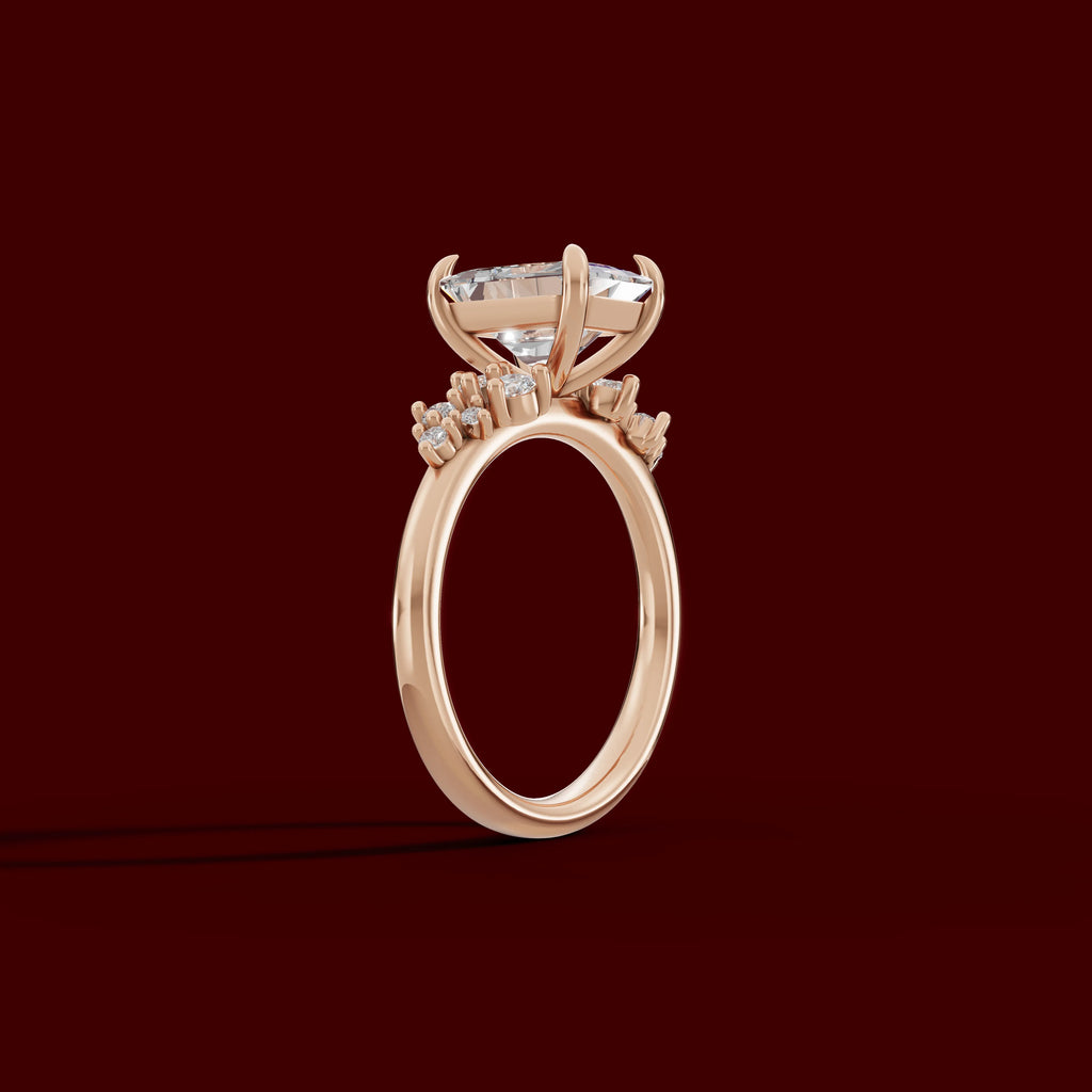 JASMINE | Anillo clúster radiante