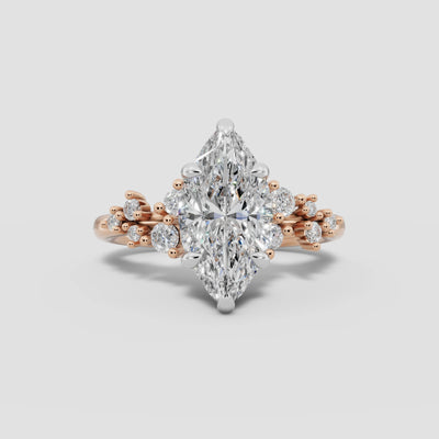 JASMINE | Anillo clúster marquesa