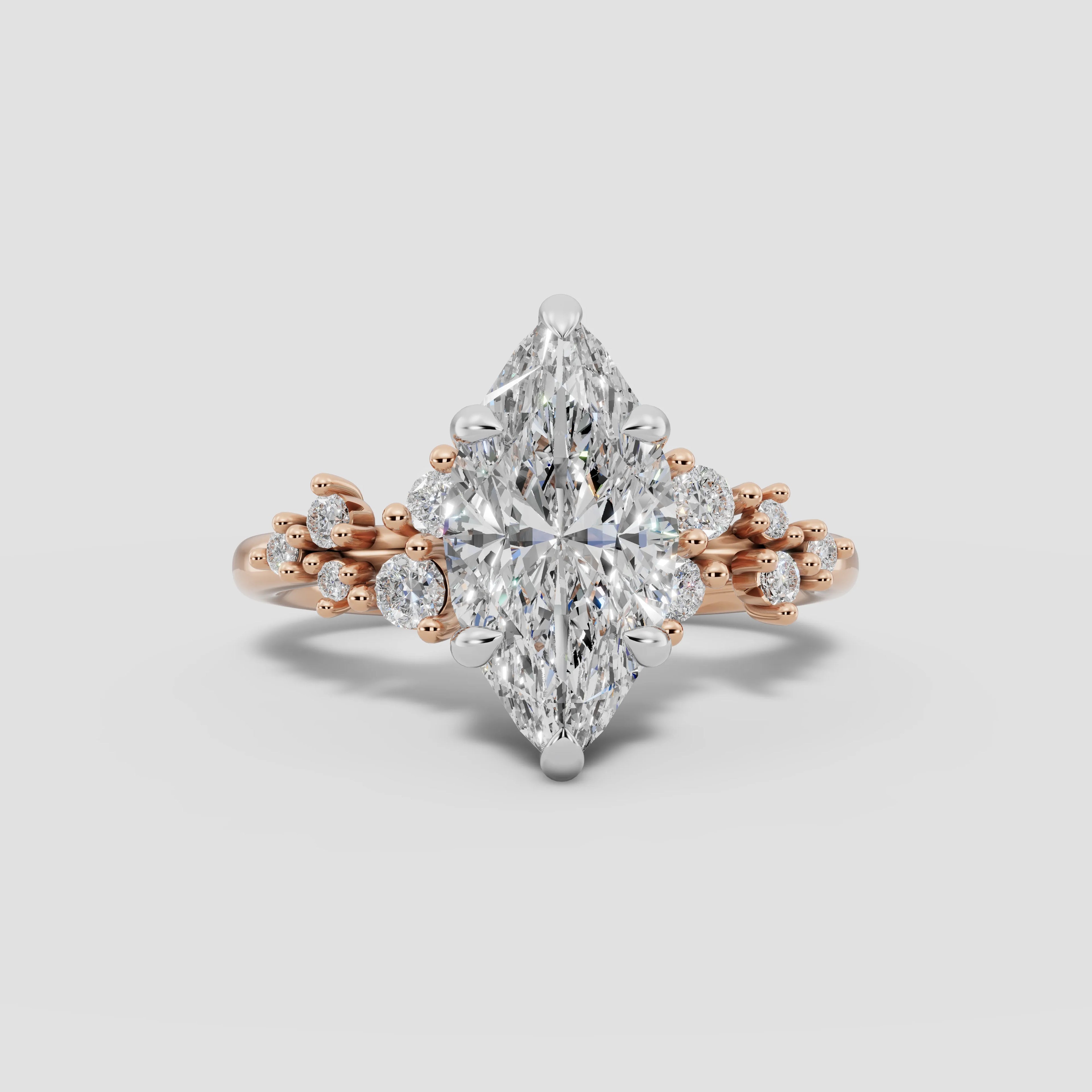 JASMINE | Anillo clúster marquesa