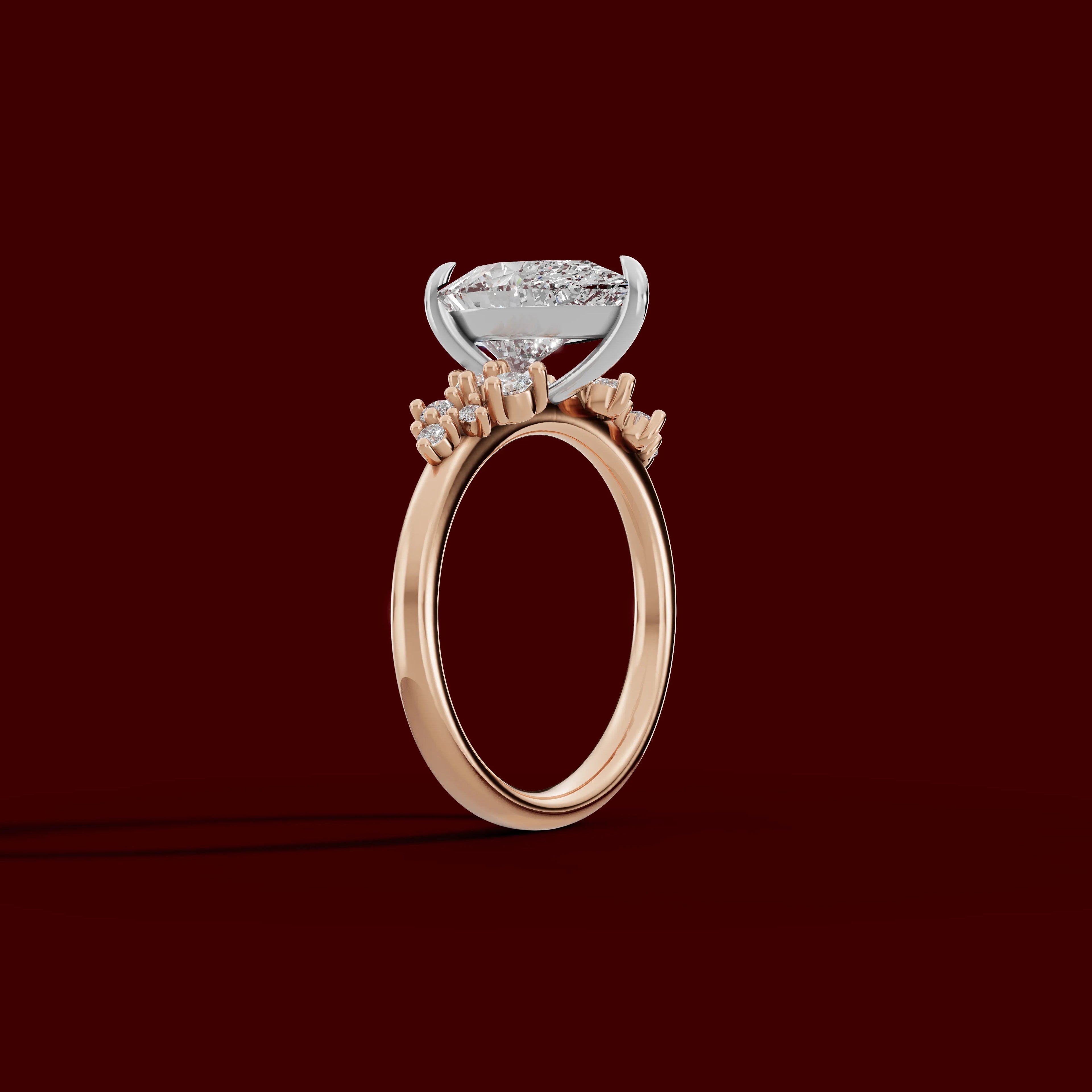 JASMINE | Anillo clúster pera