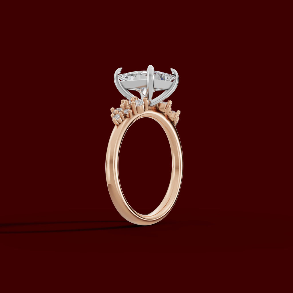 JASMINE | Anillo clúster princesa