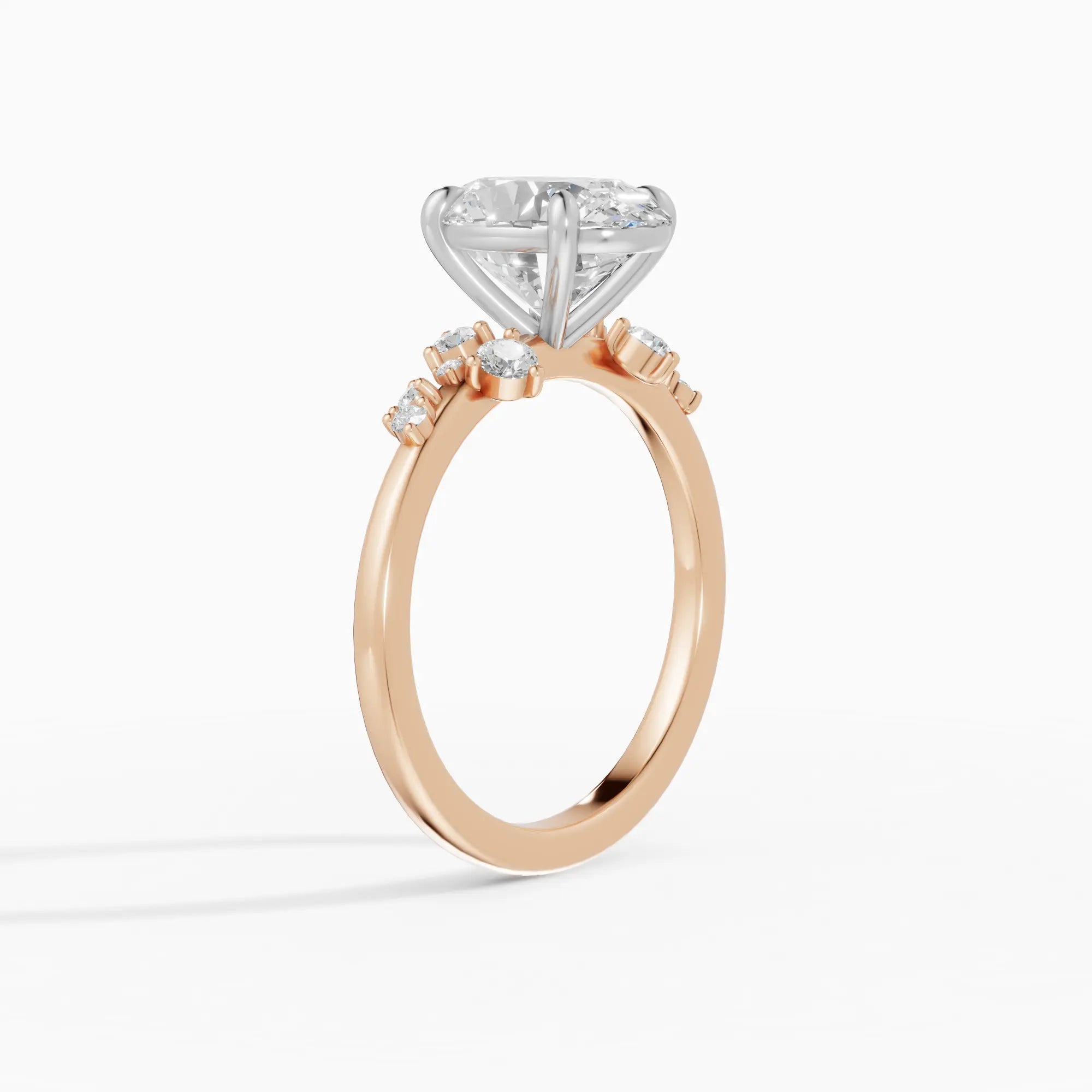 JASMINE | Anillo clúster oval