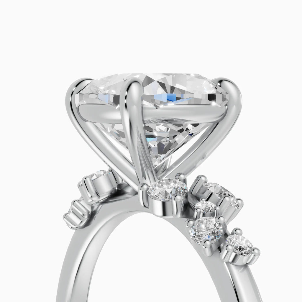 JASMINE | Anillo clúster cojín