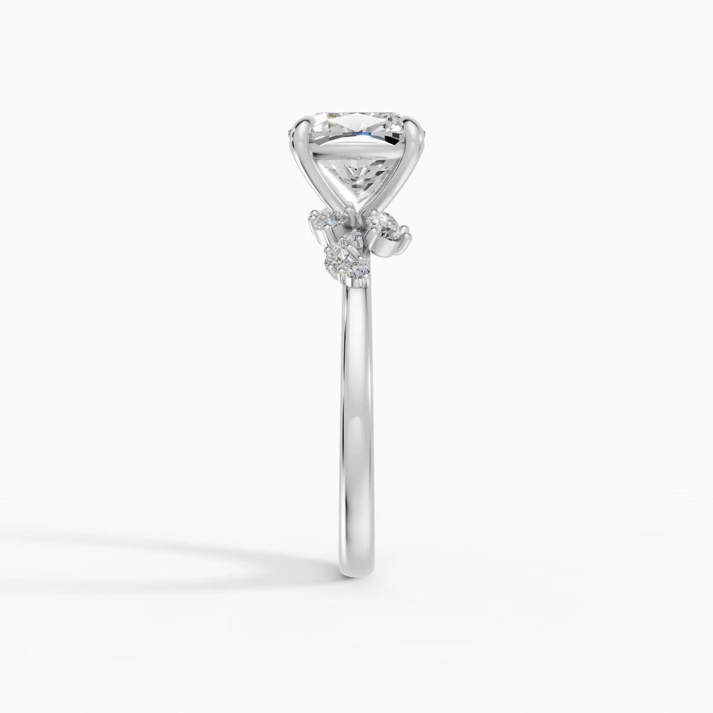 JASMINE | Anillo clúster cojín