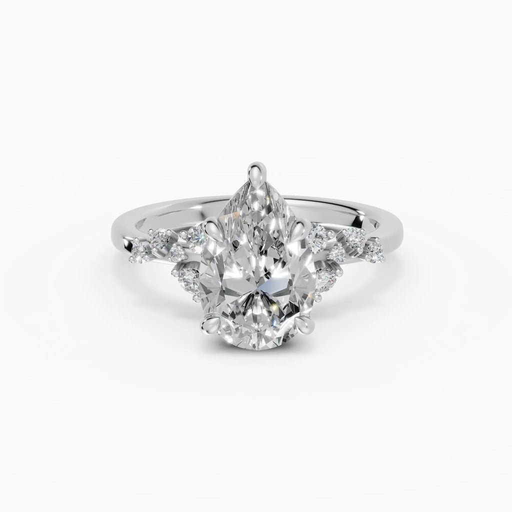 JASMINE | Anillo clúster pera