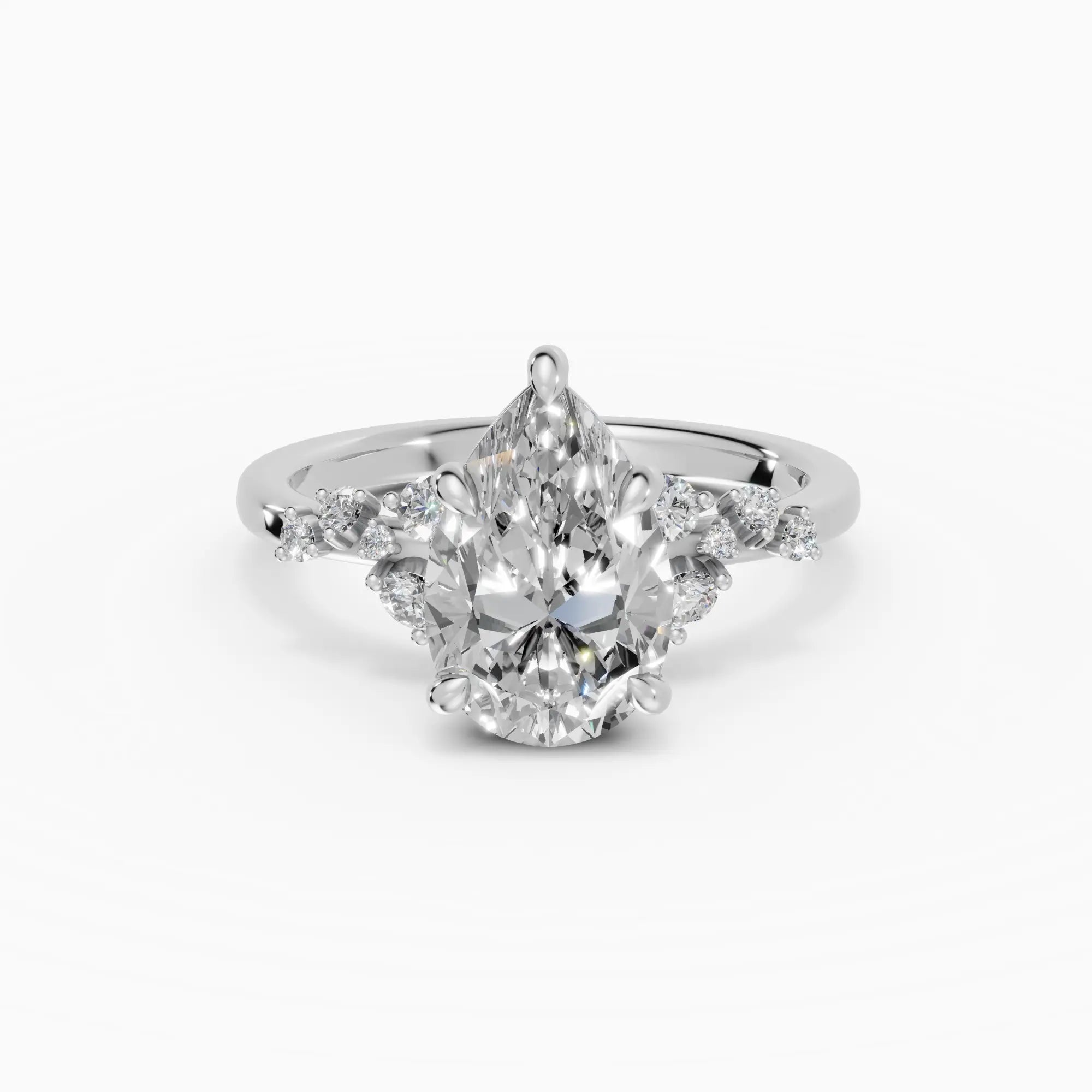 JASMINE | Anillo clúster pera