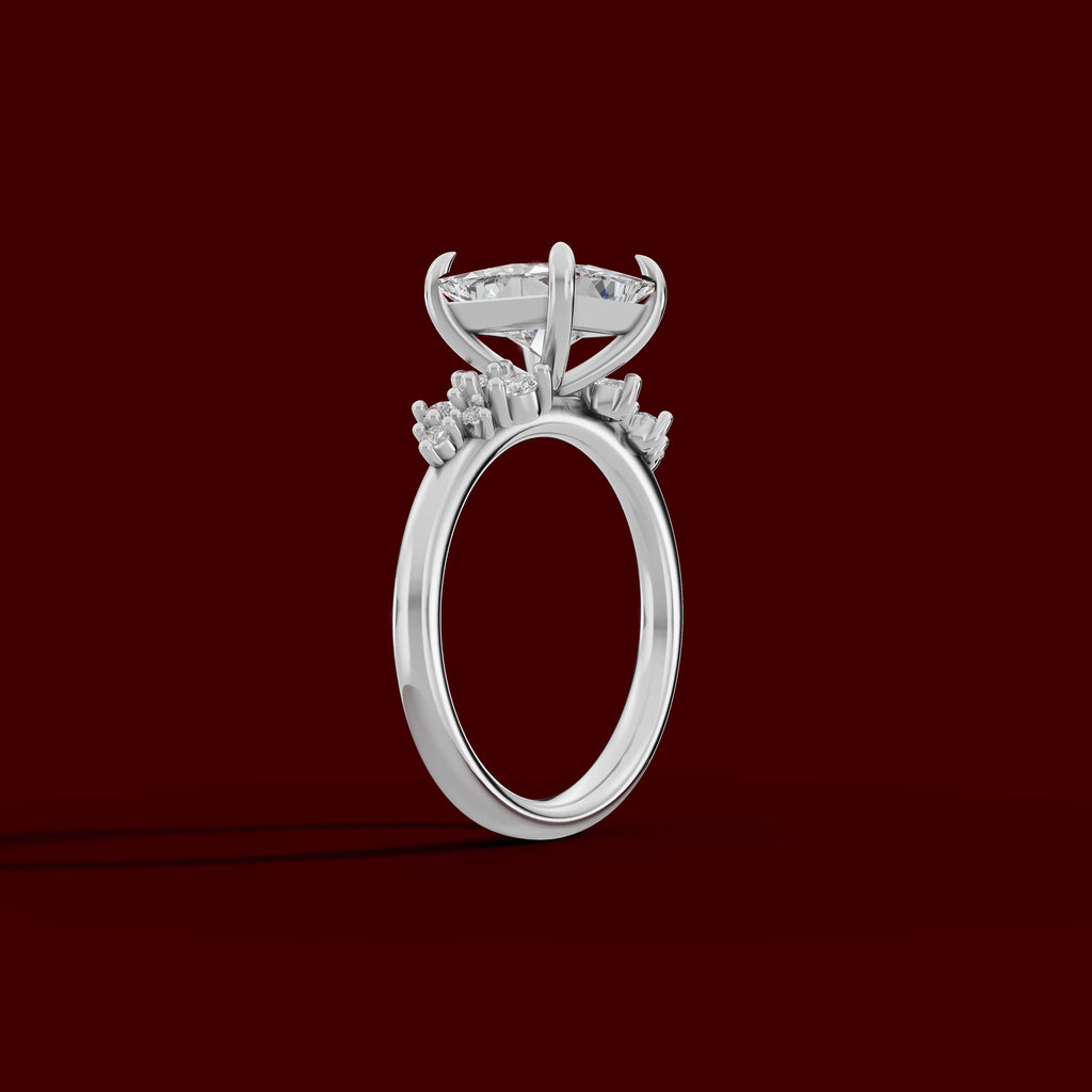 JASMINE | Anillo clúster princesa