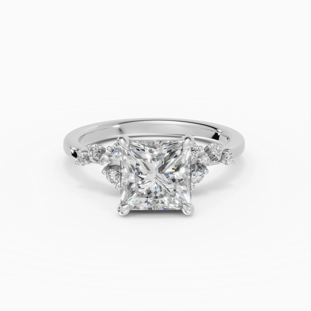 JASMINE | Anillo clúster princesa