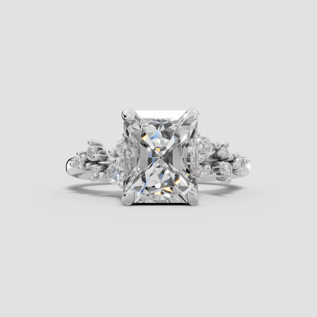 JASMINE | Anillo clúster radiante