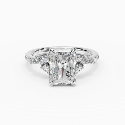 JASMINE | Anillo clúster radiante