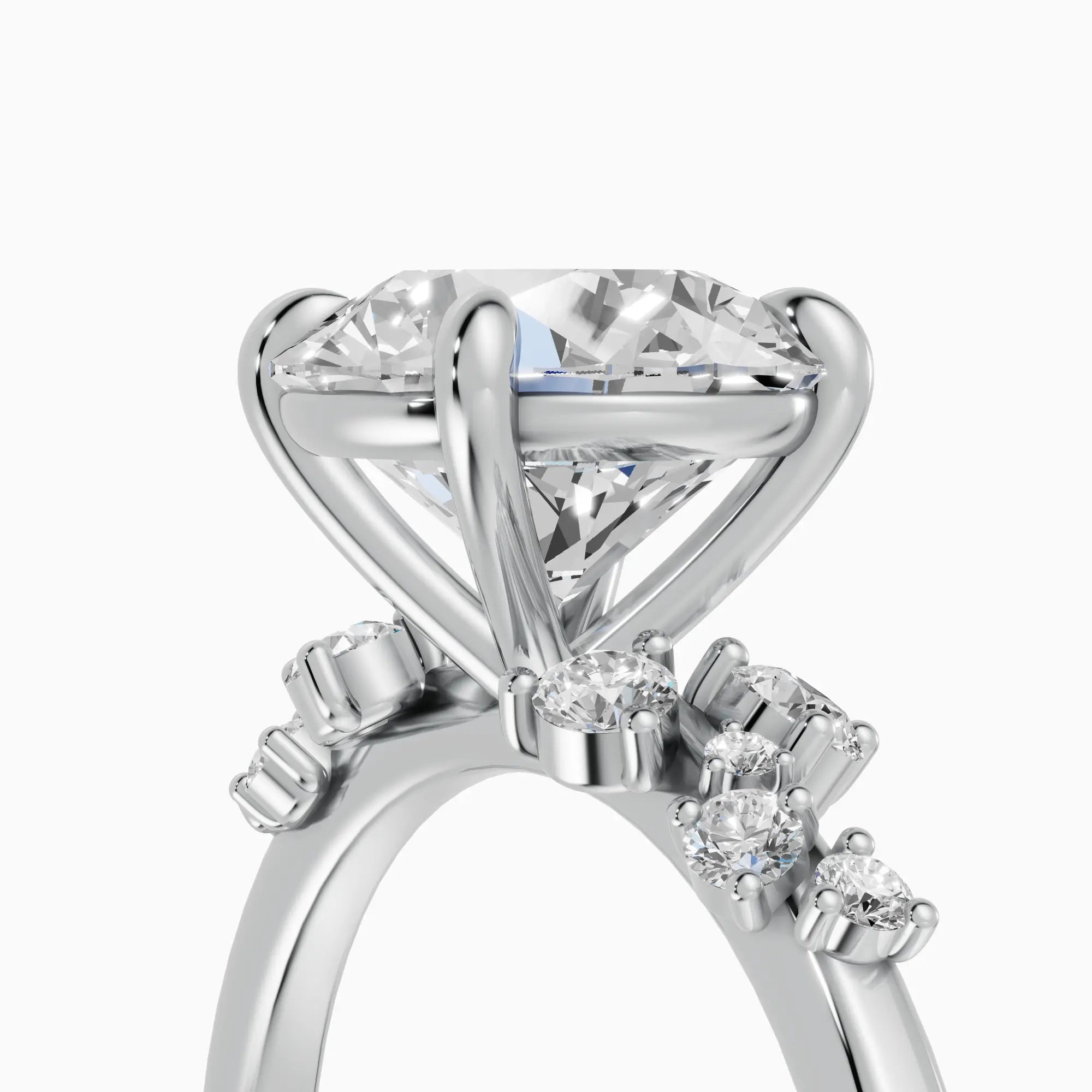 JASMINE | Anillo clúster brillante