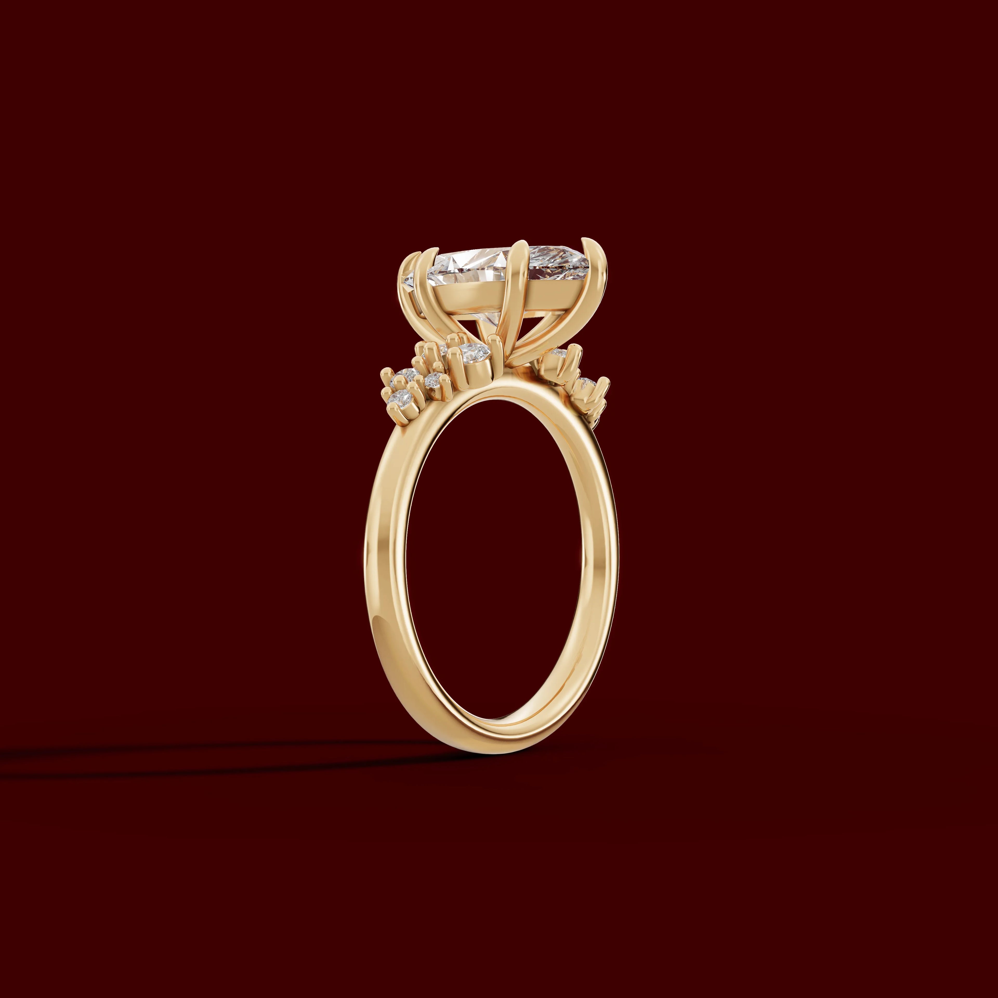 JASMINE | Anillo clúster marquesa