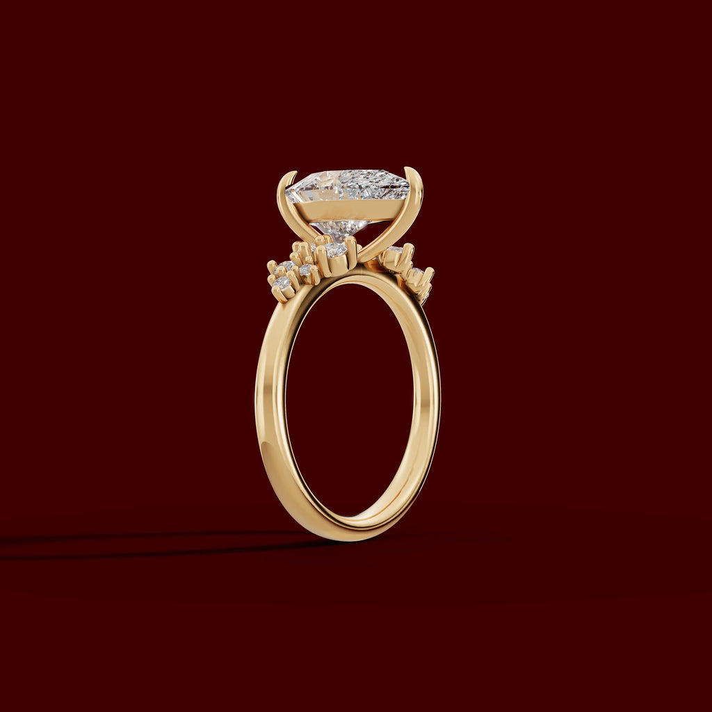 JASMINE | Anillo clúster pera