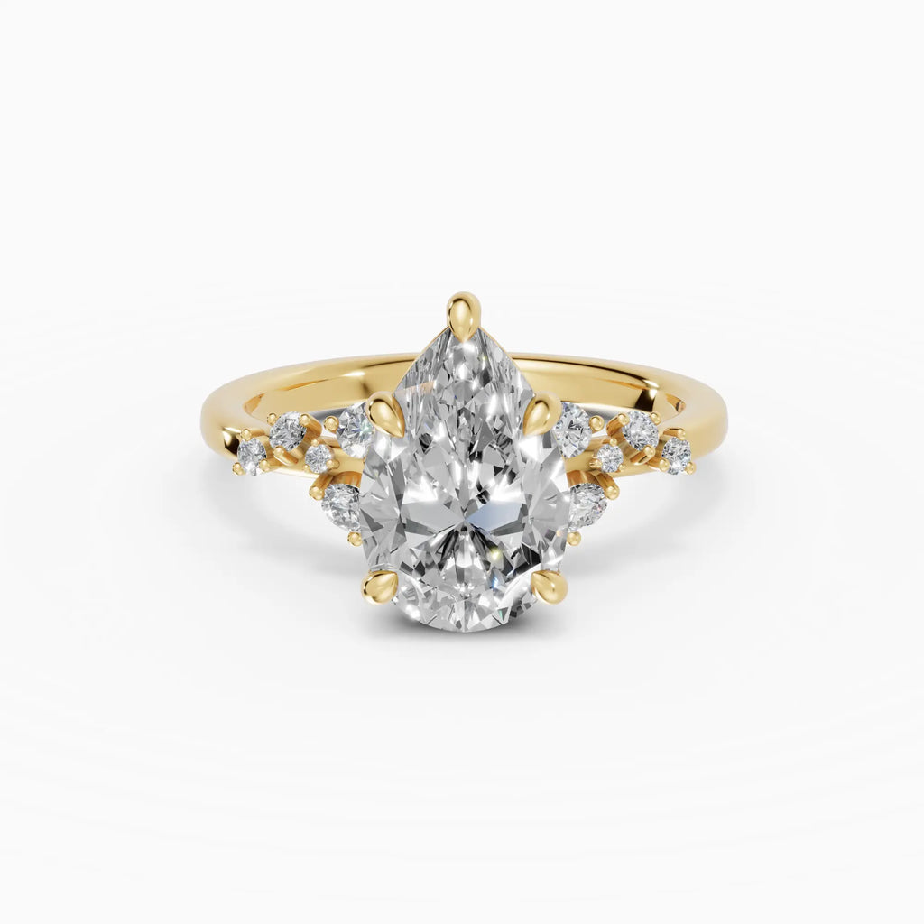 JASMINE | Anillo clúster pera