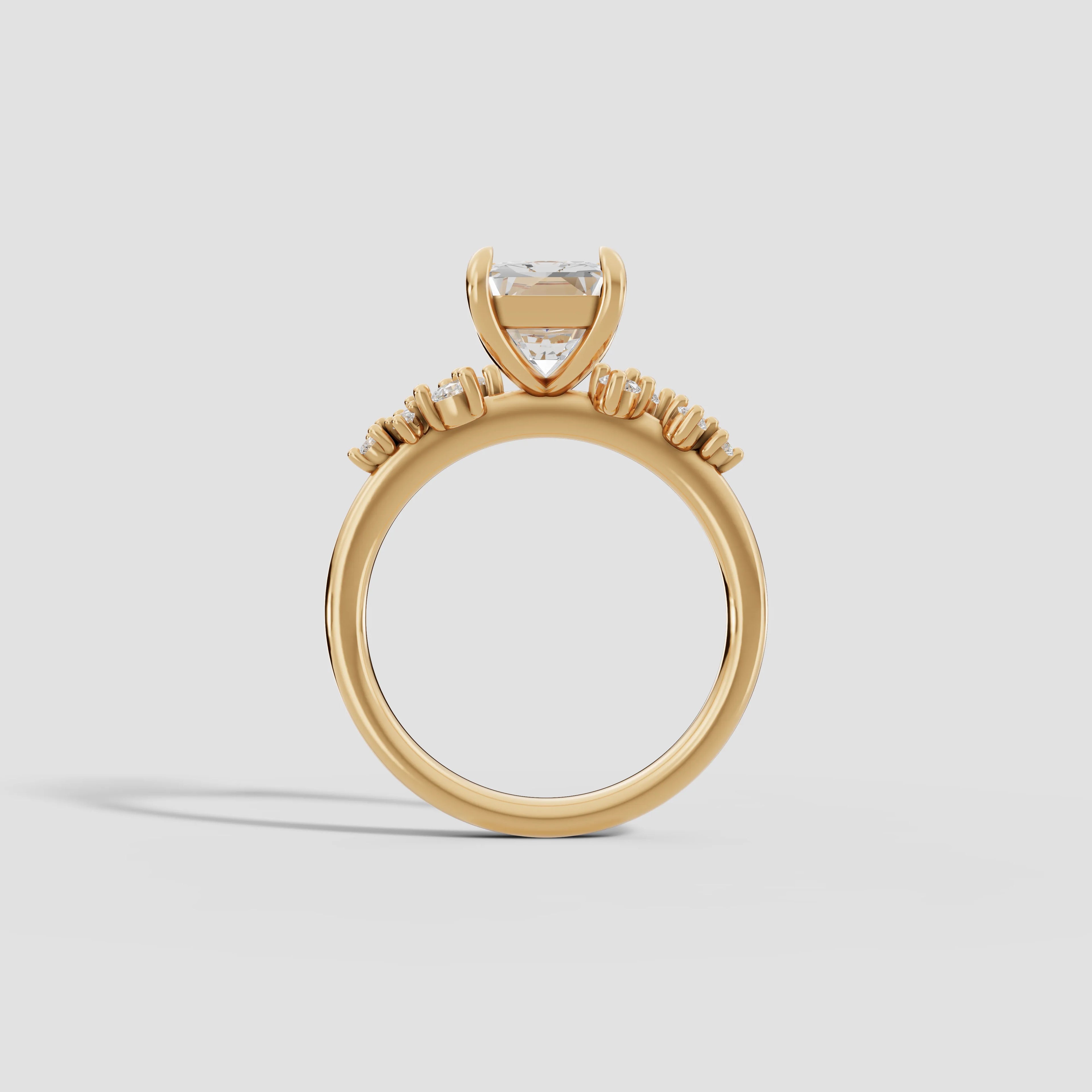 JASMINE | Anillo clúster radiante