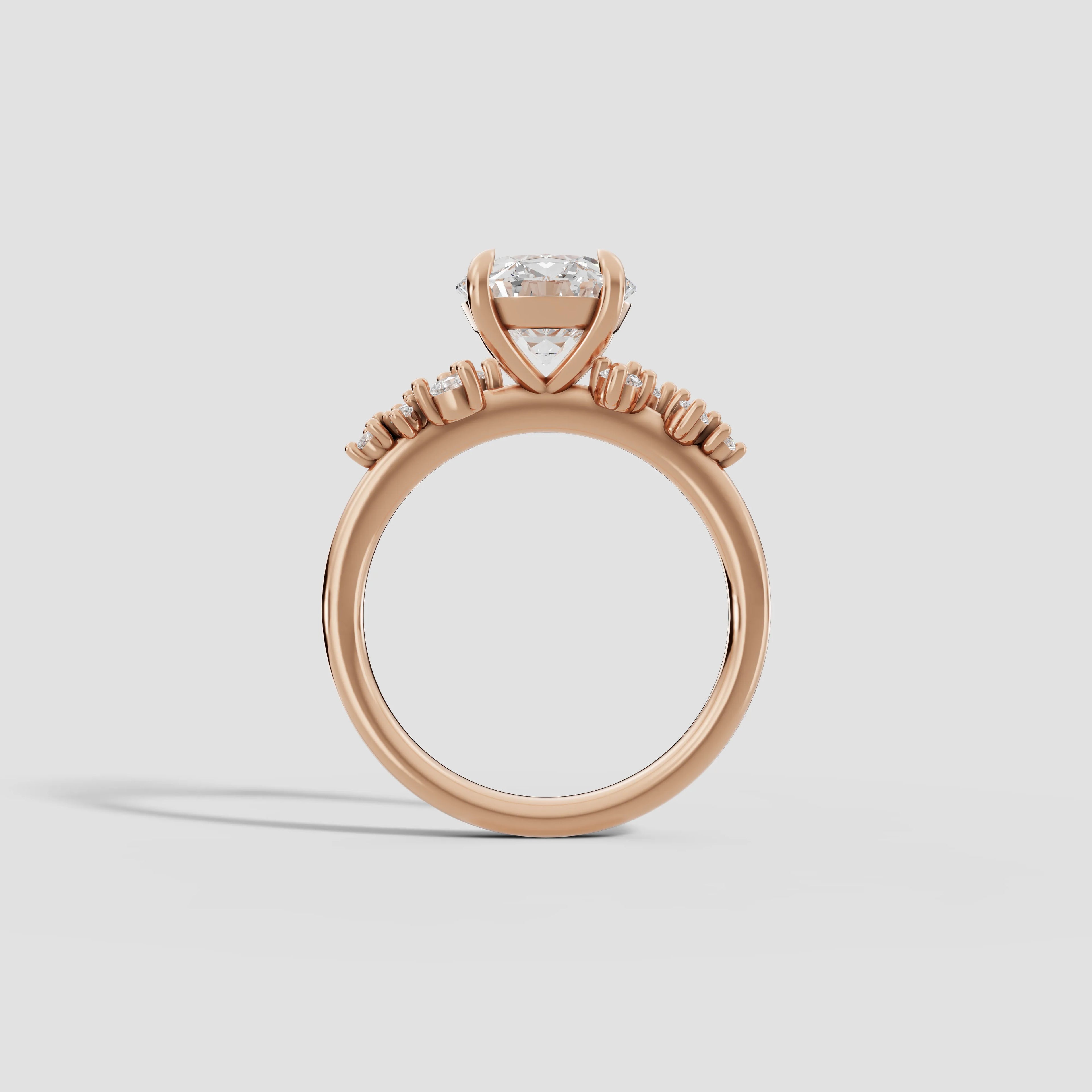 JASMINE | Anillo clúster brillante