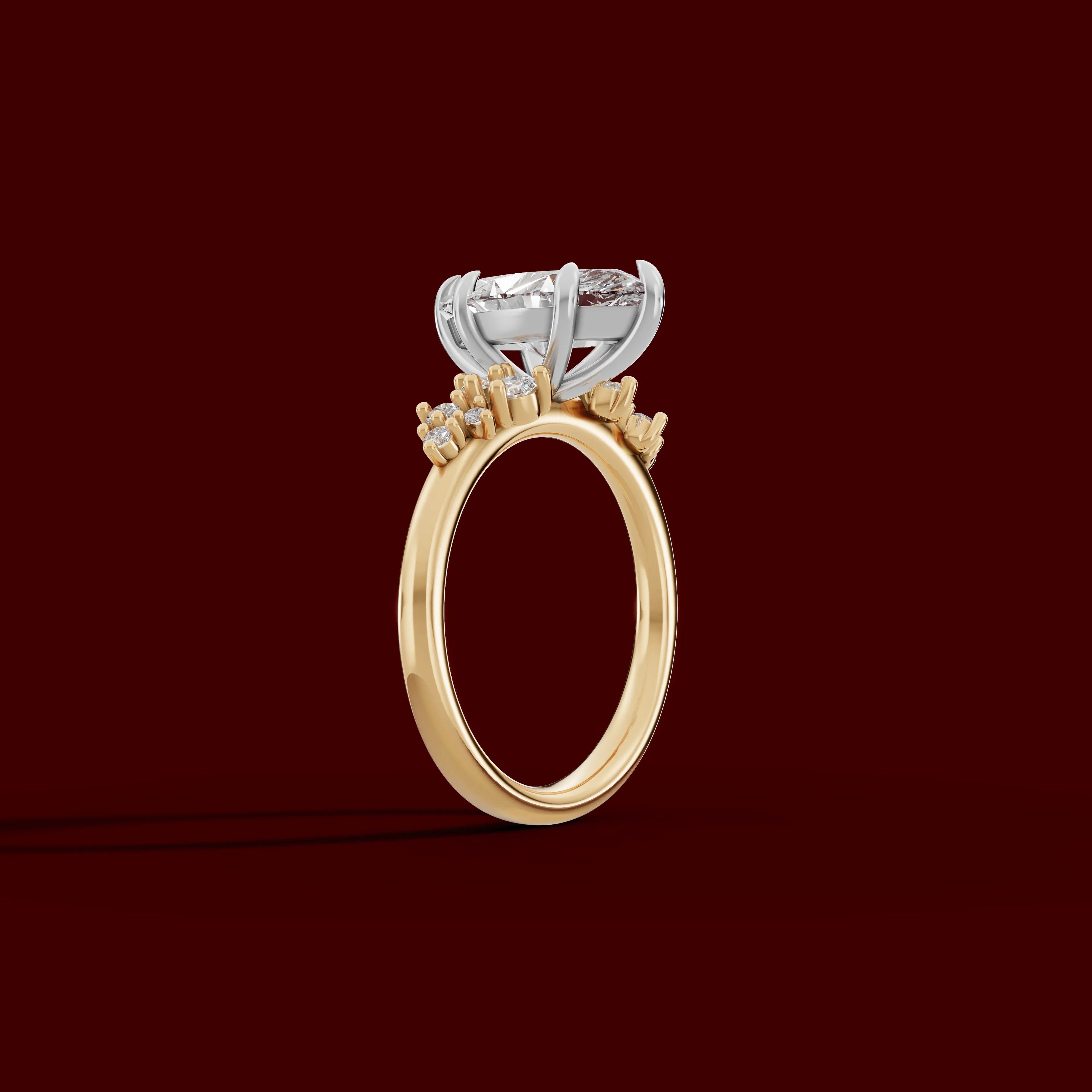 JASMINE | Anillo clúster marquesa