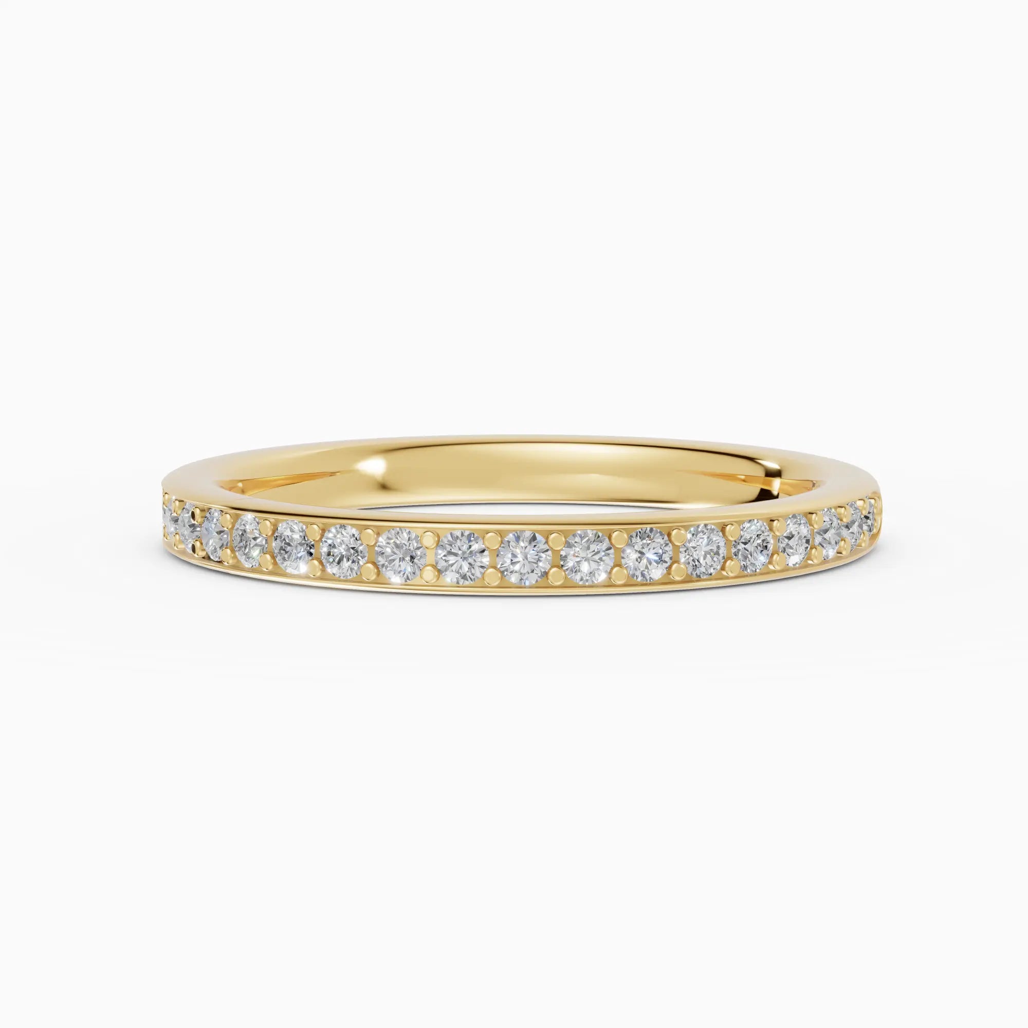 Set Alianzas Pavé Diamantes Pareja | LUX