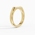 Alianza Personalizable Inicial Diamante 3mm | SOLEIL