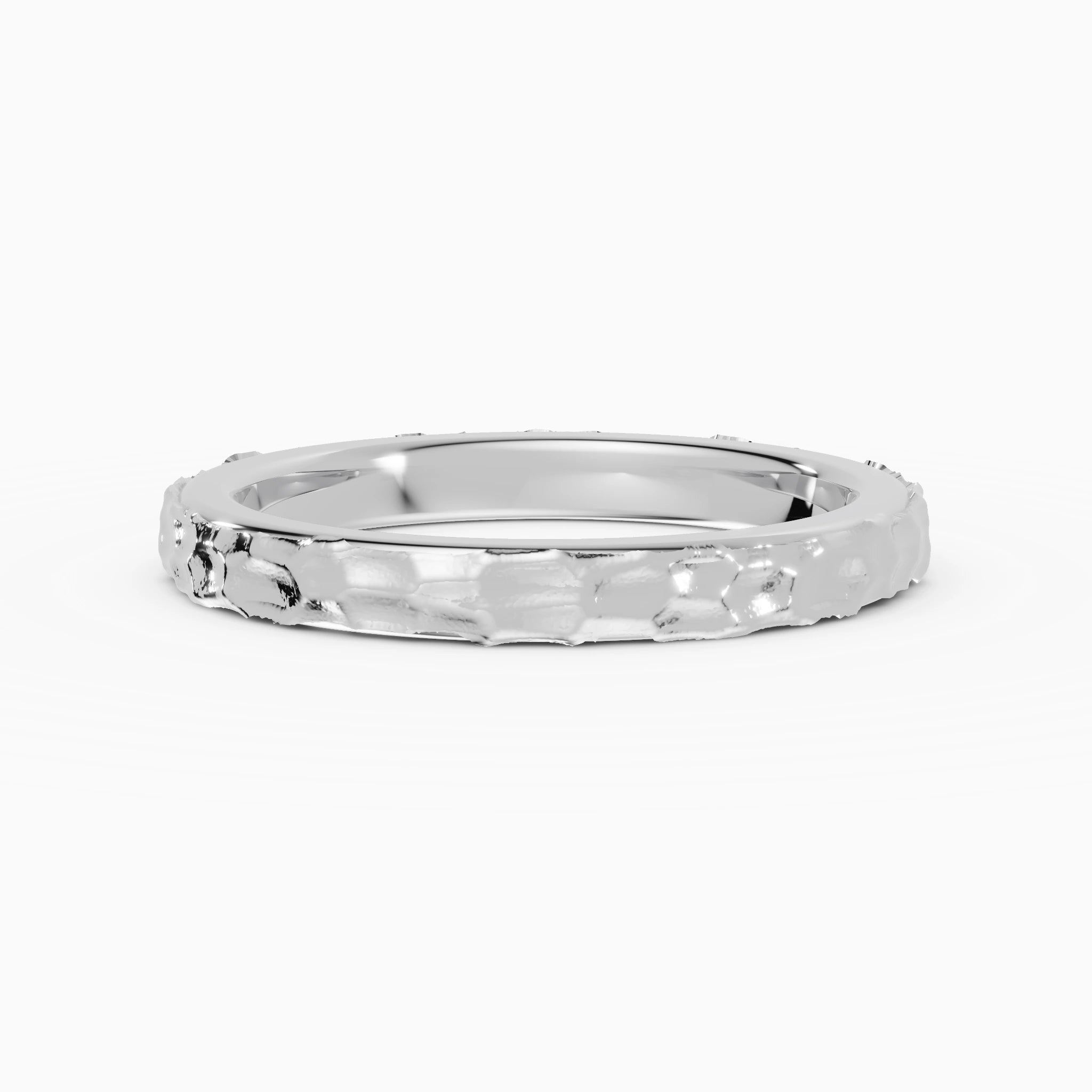 Set Alianzas Martilladas confort fit Pareja | TERRA