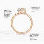 AXIS marquise bypass setting engagement ring - with box
