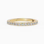 Alianzas Celeste en oro amarillo - BRAVORA joyería