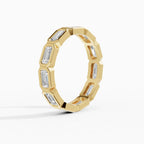 Alianzas eternity Estela en oro amarillo - BRAVORA joyería