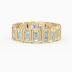 Alianzas eternity Estela en oro amarillo - BRAVORA joyería