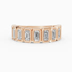 Alianzas Estela en oro rosa - BRAVORA joyería