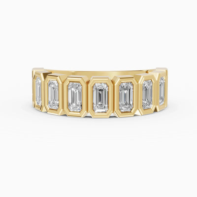 Alianzas Estela en oro amarillo - BRAVORA joyería