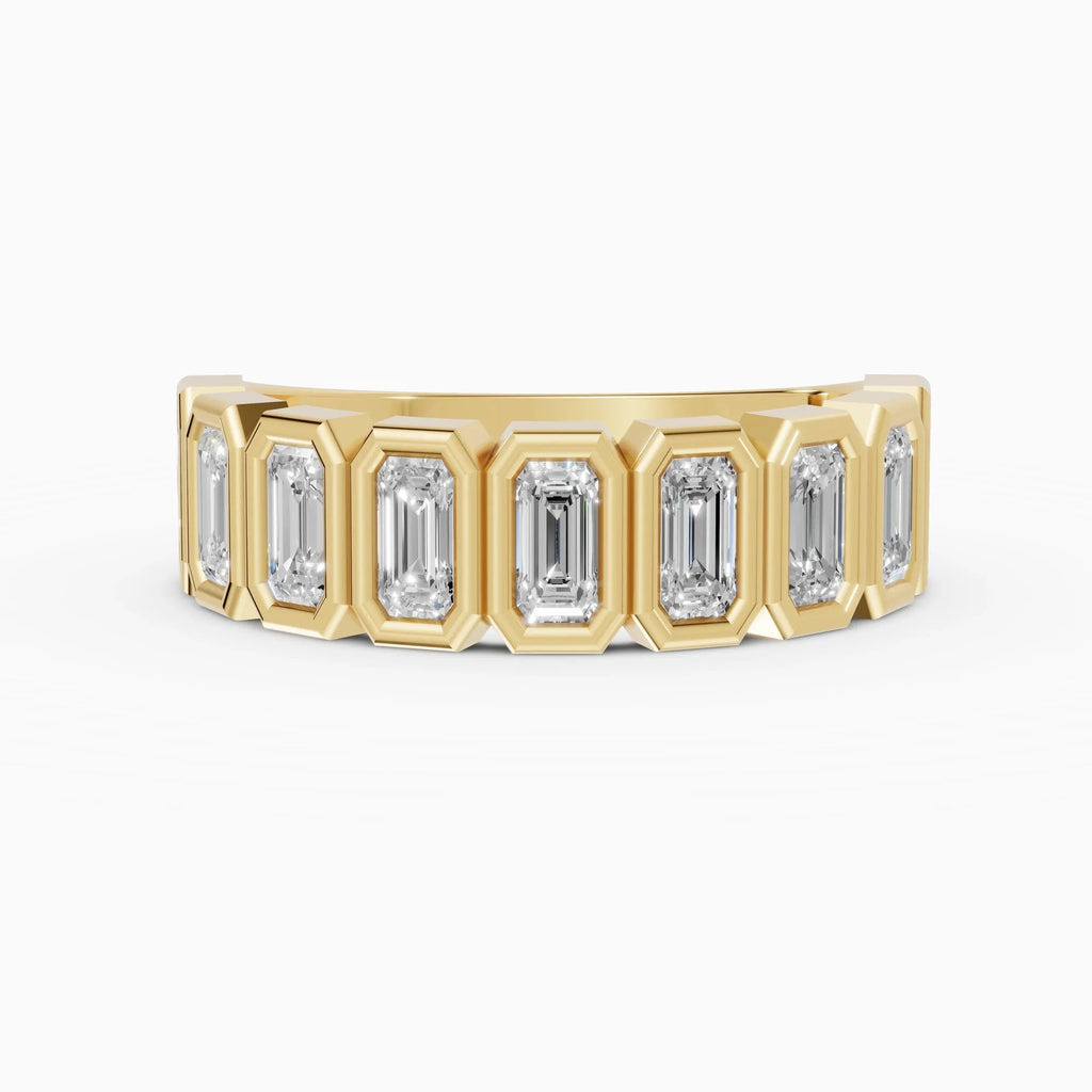 Alianzas Estela en oro amarillo - BRAVORA joyería