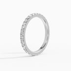 Alianzas Celeste en oro blanco - BRAVORA joyería