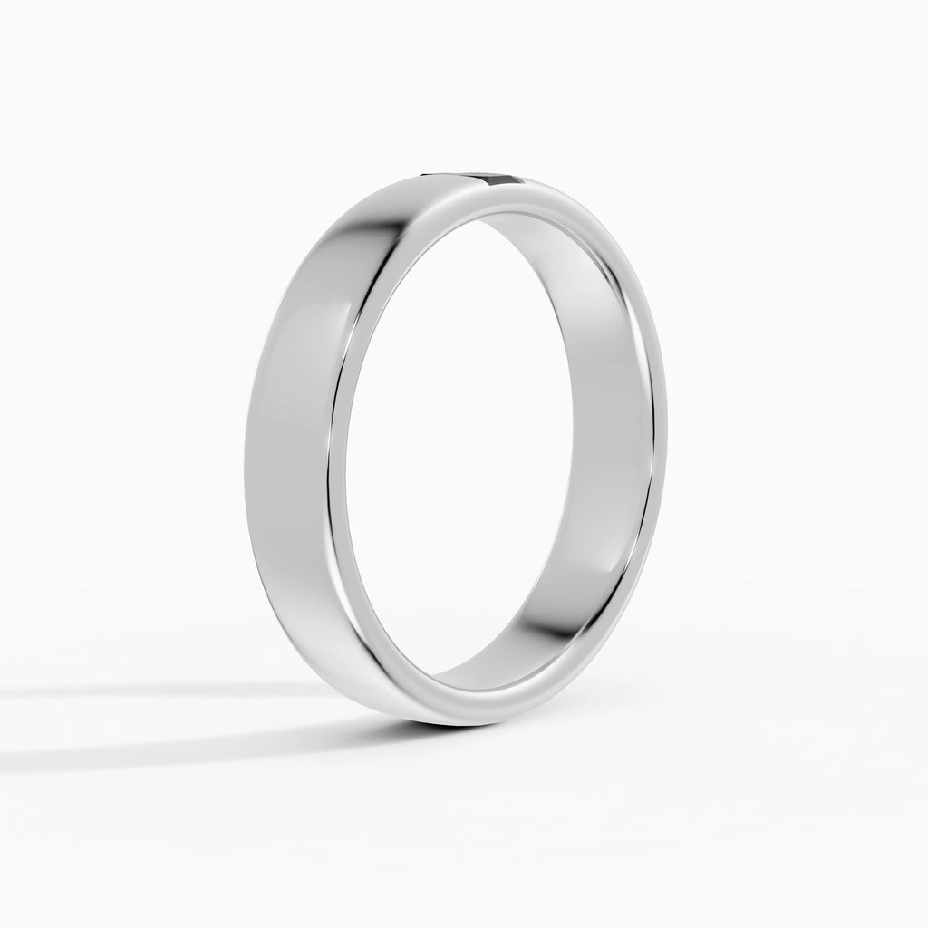 Alianzas Meridian en oro blanco - BRAVORA joyería