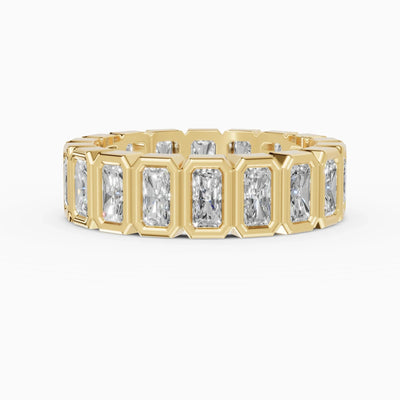 Alianzas eternity Estela en oro amarillo - BRAVORA joyería