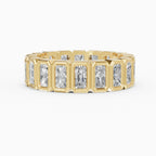 Alianzas eternity Estela en oro amarillo - BRAVORA joyería
