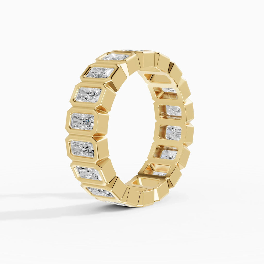 Alianzas eternity Estela en oro amarillo - BRAVORA joyería