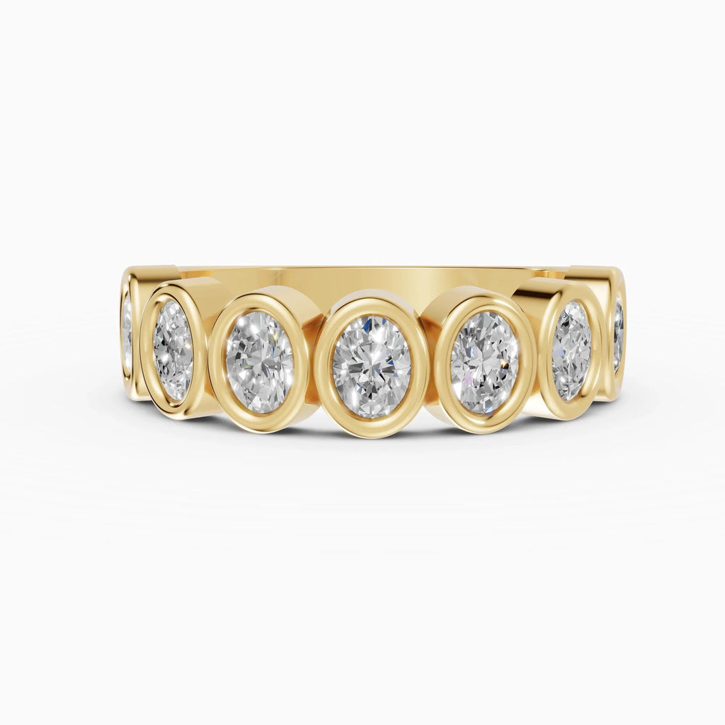 Alianzas Estela en oro amarillo - BRAVORA joyería