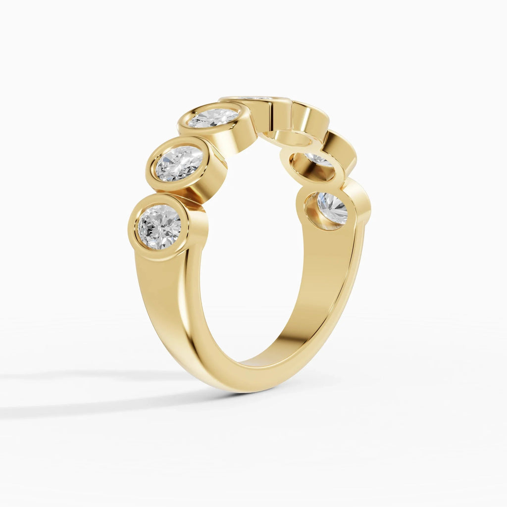Alianzas Estela en oro amarillo - BRAVORA joyería