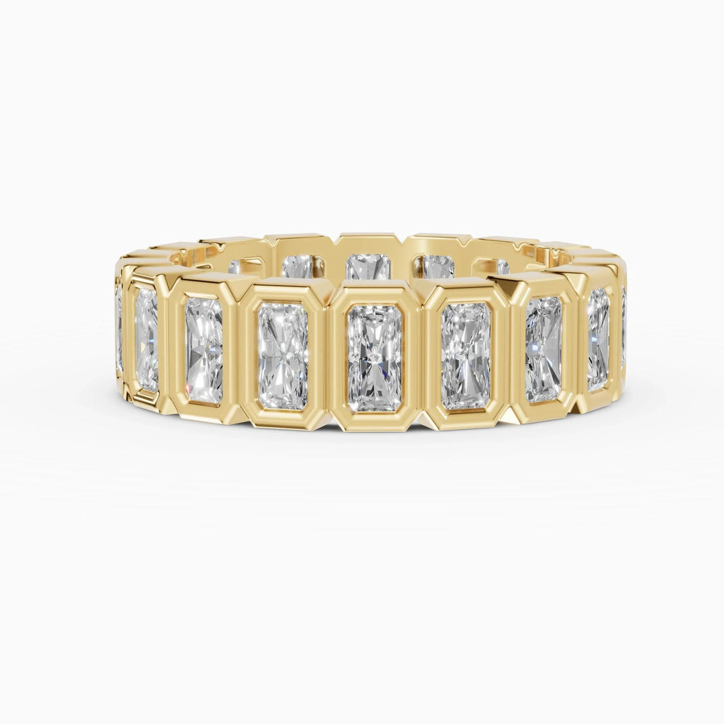 Alianzas eternity Estela en oro amarillo - BRAVORA joyería