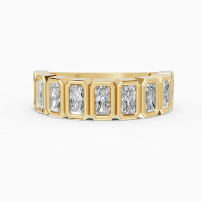 Alianzas Estela en oro amarillo - BRAVORA joyería