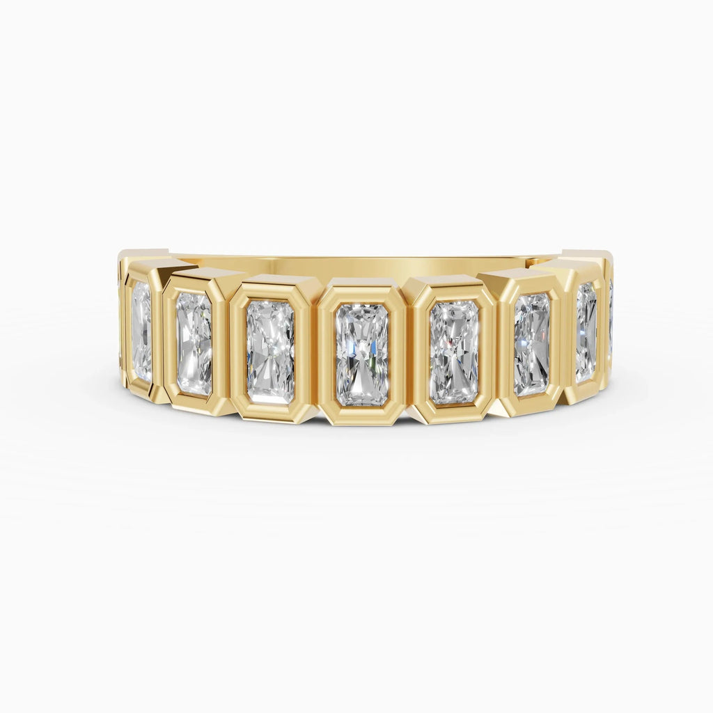 Alianzas Estela en oro amarillo - BRAVORA joyería