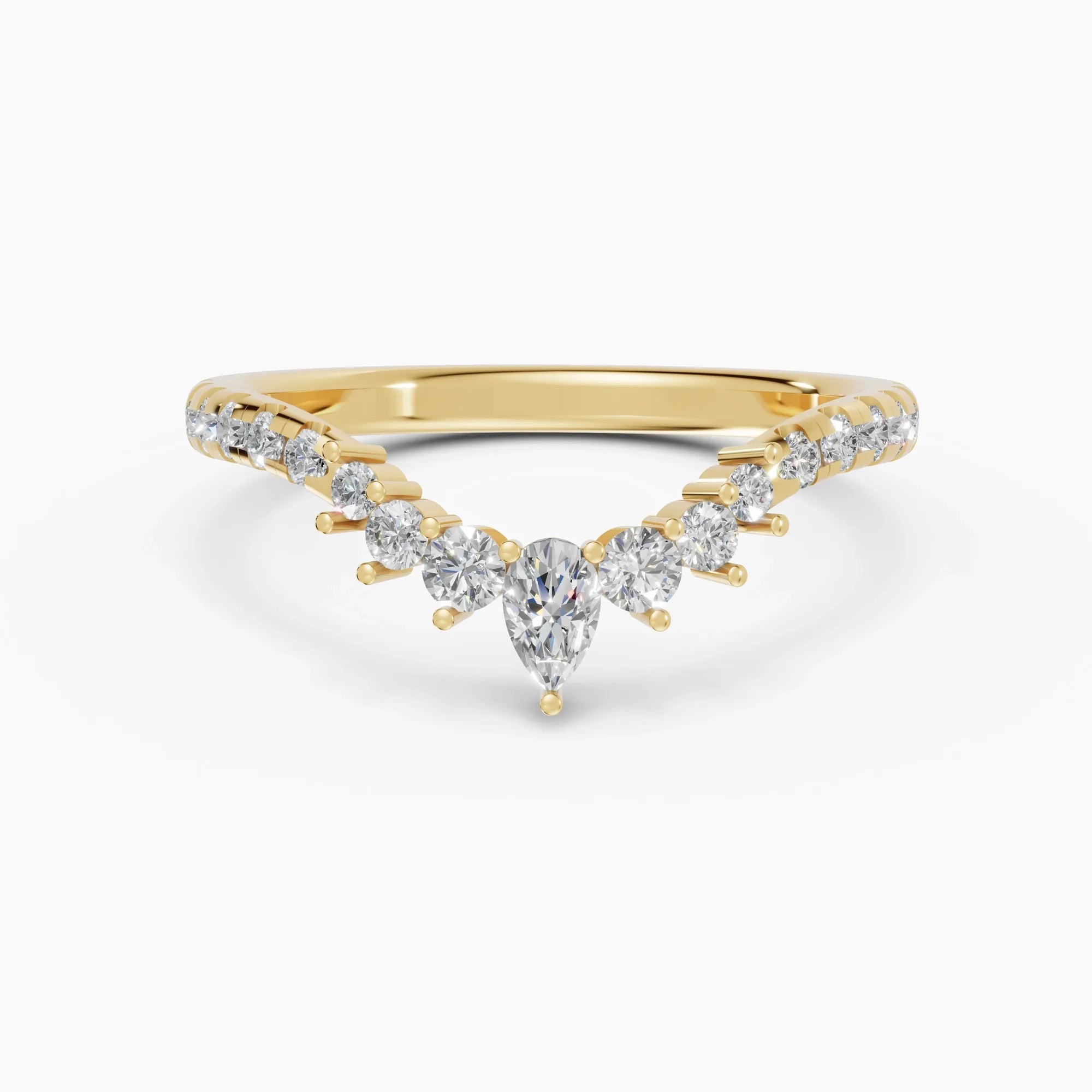 Alianza Cove en oro amarillo - BRAVORA joyería