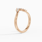 Alianza Cove en oro rosa - BRAVORA joyería