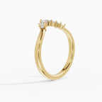 Alianza Cove en oro amarillo - BRAVORA joyería