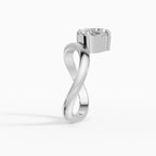 Anillos de compromiso Marea en oro blanco - BRAVORA joyería